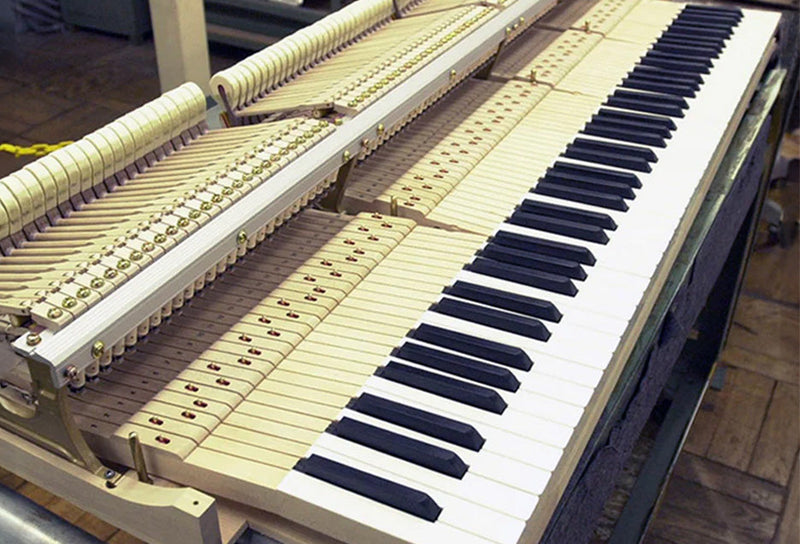 Making a grand piano: 3. The keyboard