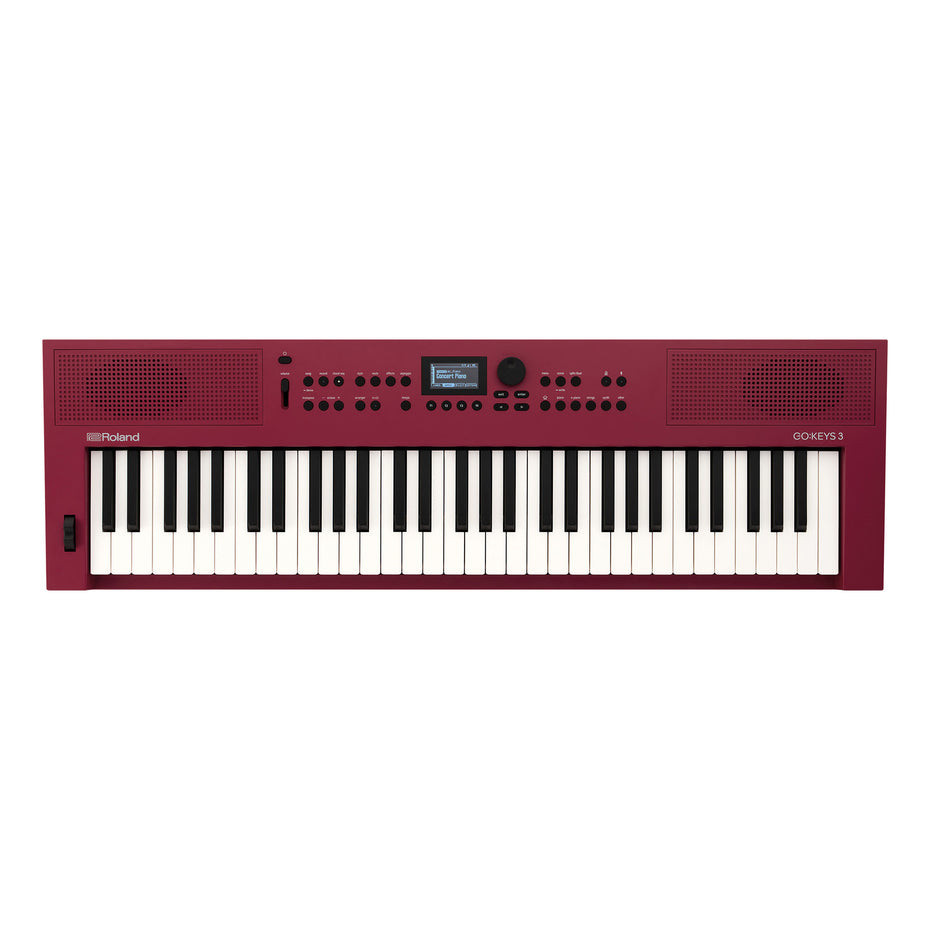 GOKEYS3-RD - Roland GO:KEYS 3 Music Creation Keyboard Red