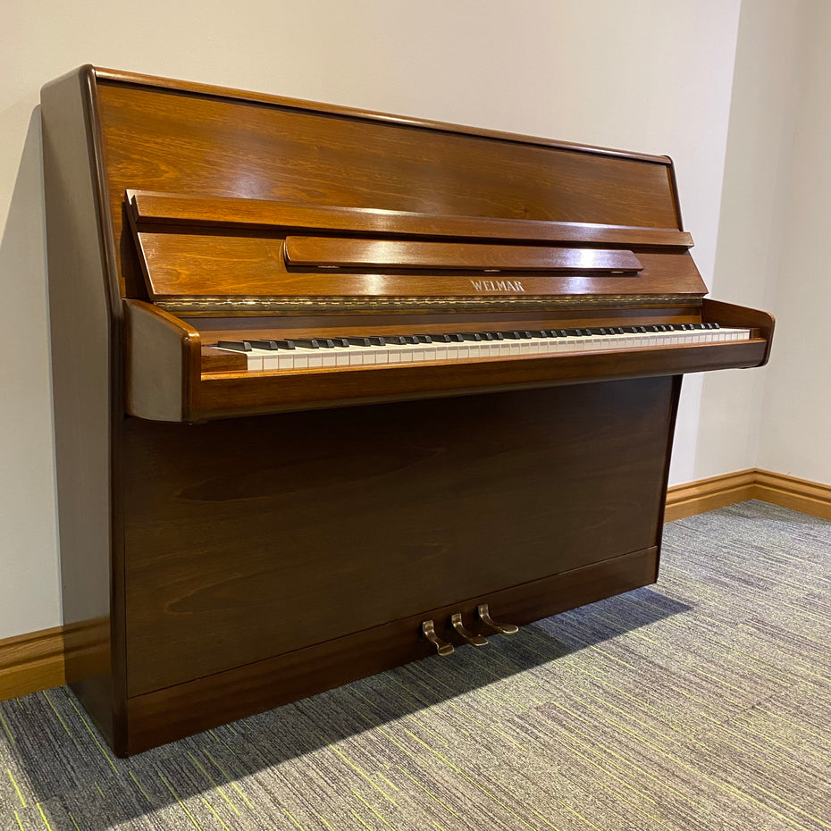 IK-2ND9858 - Pre-owned Welmar A4 upright piano in mahogany satin Default title